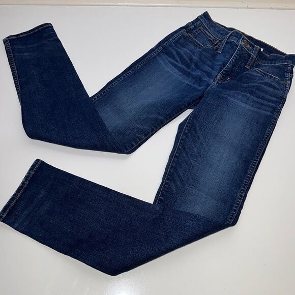 Madewell Size 25 Women's Dark Blue‎ Wash Denim Jeans - Picture 4 of 11